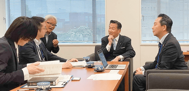 要望活動の様子