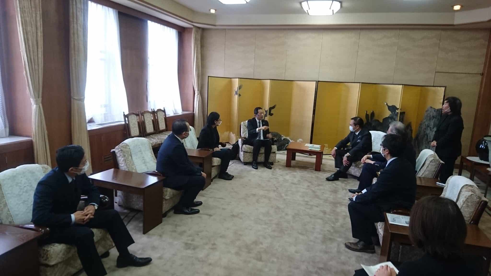 【ご報告】神奈川県知事表敬訪問(第6回糸賀一雄記念未来賞受賞の報告)