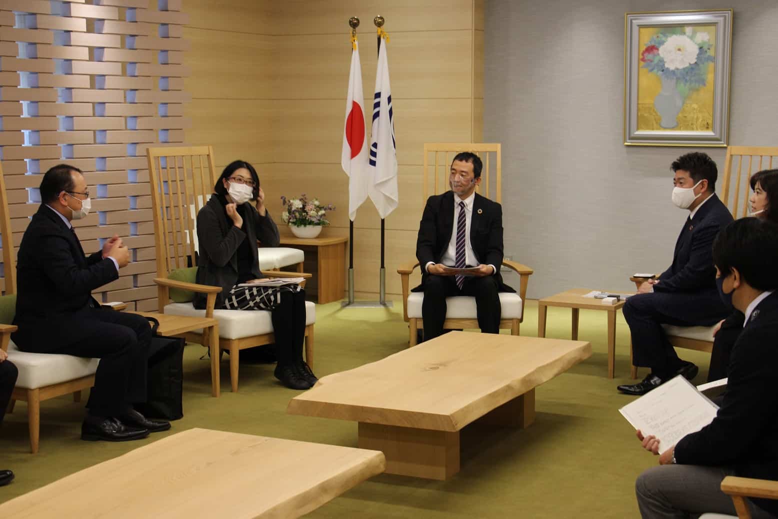 【ご報告】川崎市長表敬訪問(第6回糸賀一雄記念未来賞受賞の報告)