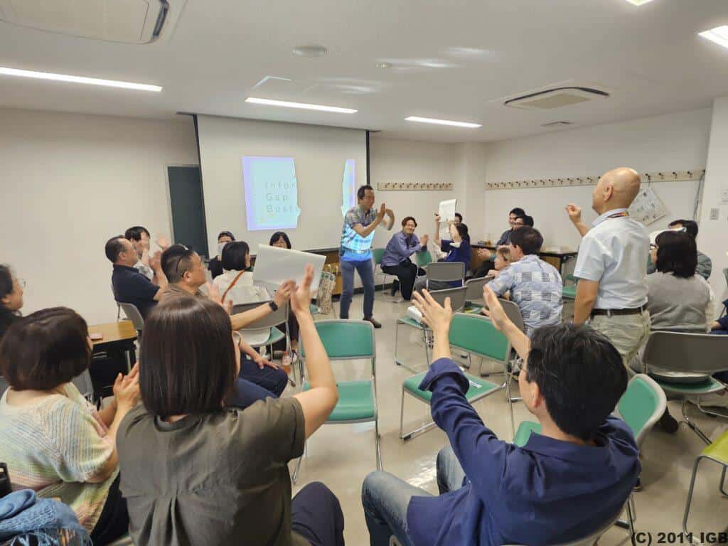 IGB Happyo Partyのゲームの様子